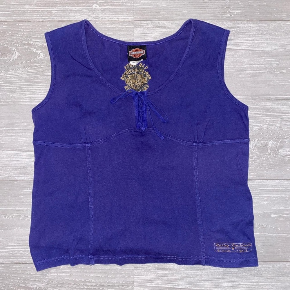 Harley Davidson bustier blouse 💕